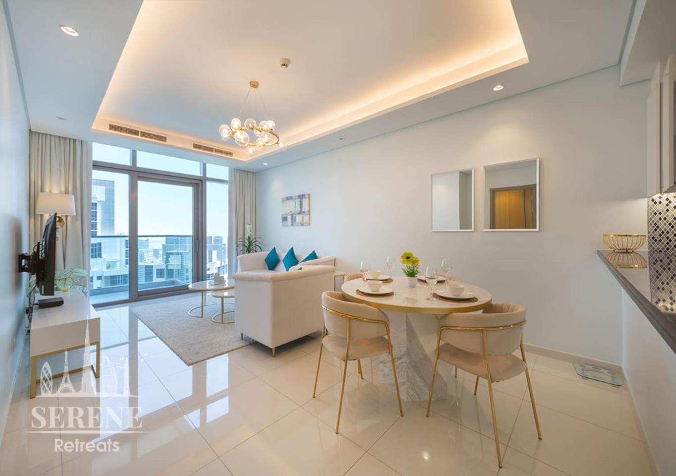 Serene Retreats Paramount 2 Bed Flat With Burj View Appartement Dubai Buitenkant foto