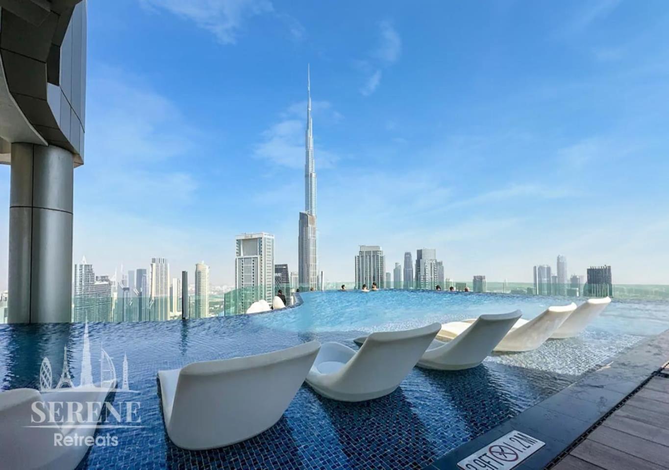 Serene Retreats Paramount 2 Bed Flat With Burj View Appartement Dubai Buitenkant foto