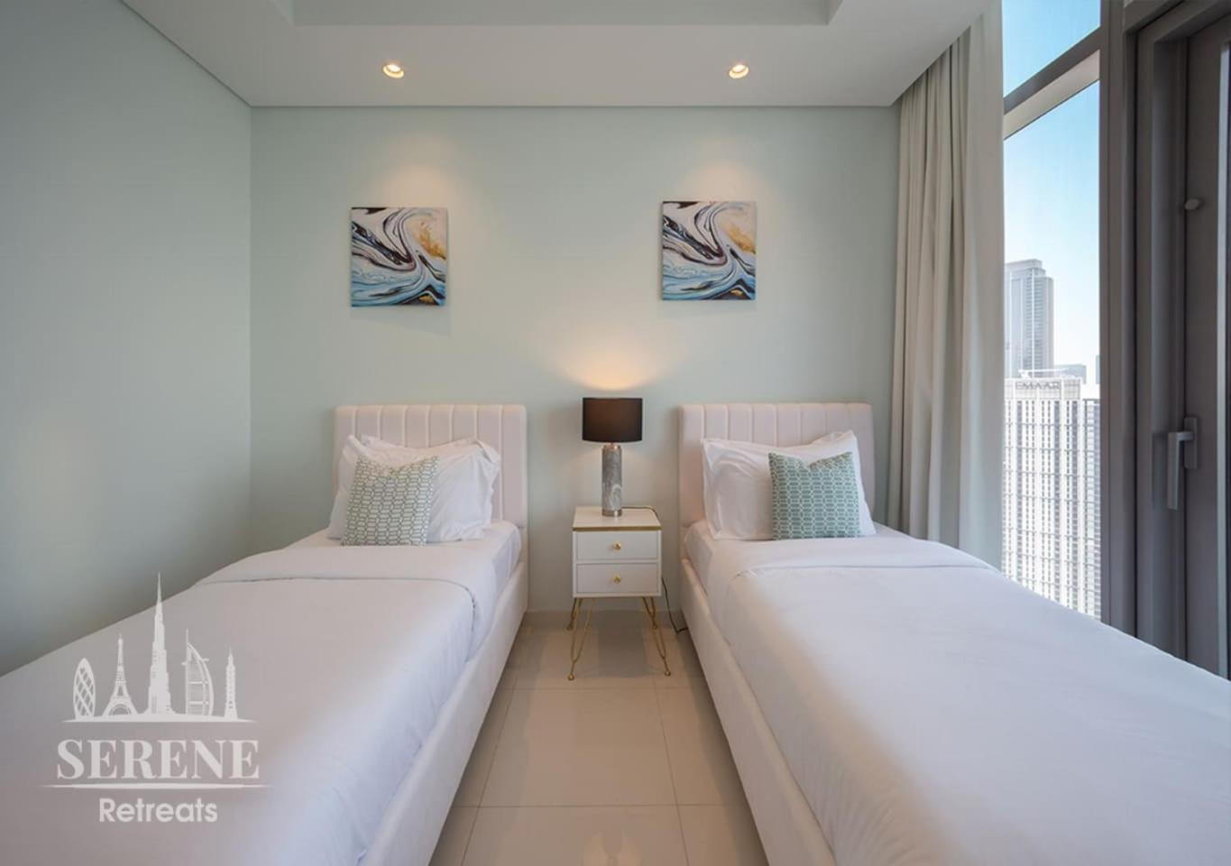 Serene Retreats Paramount 2 Bed Flat With Burj View Appartement Dubai Buitenkant foto